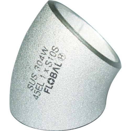 フローバル　４５°エルボ（ロング）Ｓ１０Ｓ　０９１０００２１＿