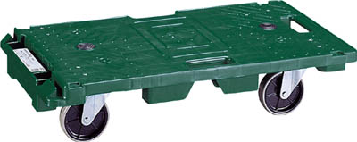 ＴＲＵＳＣＯ　マルチキャリー連結くん　６８０Ｘ３９０　ウレタン車輪＿