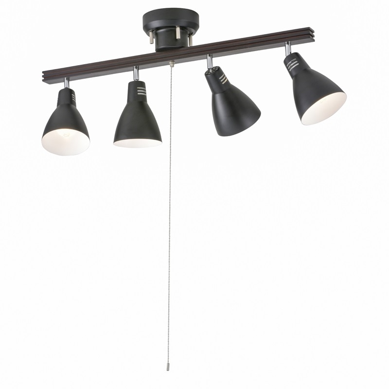 ４灯シーリングライト（Ｋ）　ＹＮ４０ＡＷ－Ｋ　ブラック