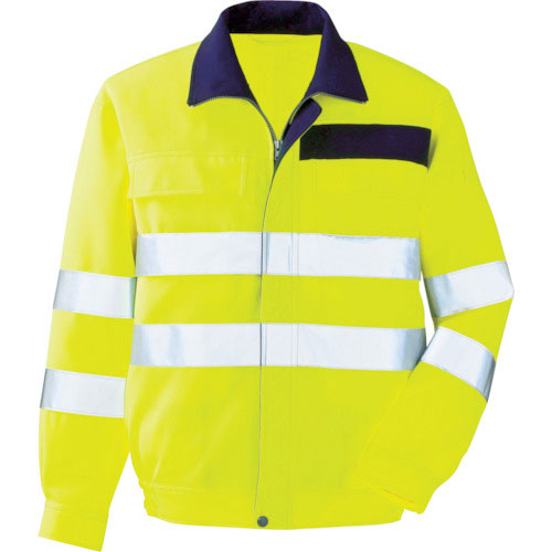 ミドリ安全　高視認　ブルゾン　イエロー　３Ｌ＿