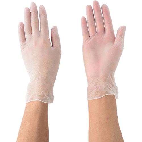 サラヤ　プラスチック手袋粉無１００枚入　Ｓ＿