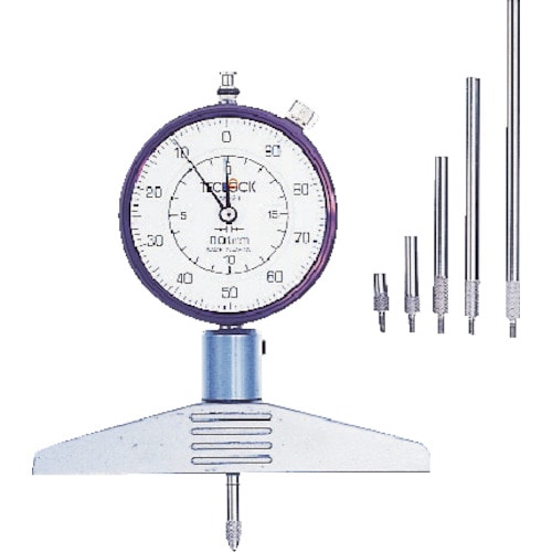 テクロック　ダイヤルデプスゲージ＿