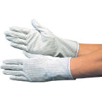 ブラストン　制電手袋ＰＵ加工（ロング）　Ｍ　（１０双入）＿