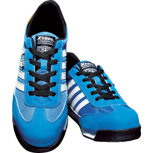 ジーベック　セフティシューズ　８５１２７　ブルー　２３．０ｃｍ＿