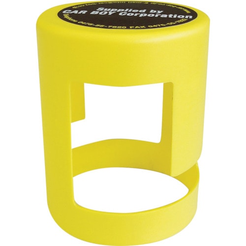 カーボーイ　カラープラポール　キャップ　チェーンロック　イエロー＿