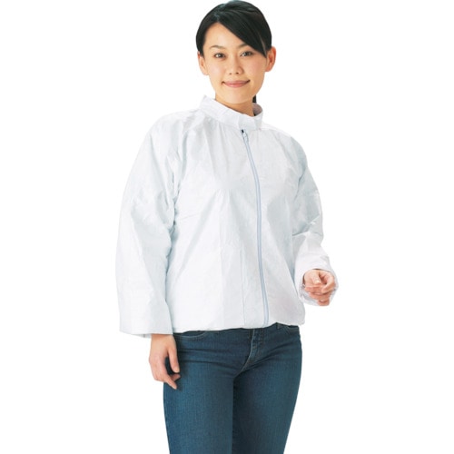 ＴＲＵＳＣＯ　タイベック製作業服　立て襟ジャンパー　Ｌ＿