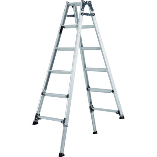 アルインコ　伸縮脚立（ステップ幅広）９０ｃｍ　最大使用質量１００ｋｇ＿