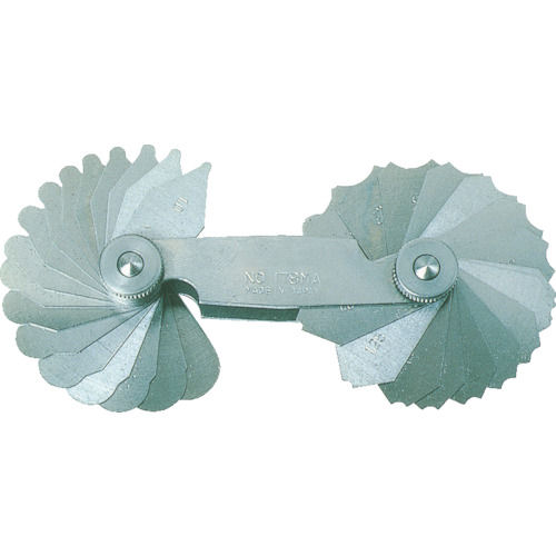 ＴＲＵＳＣＯ　ラジアスゲージ　測定範囲１．０～７．０　３４枚組＿