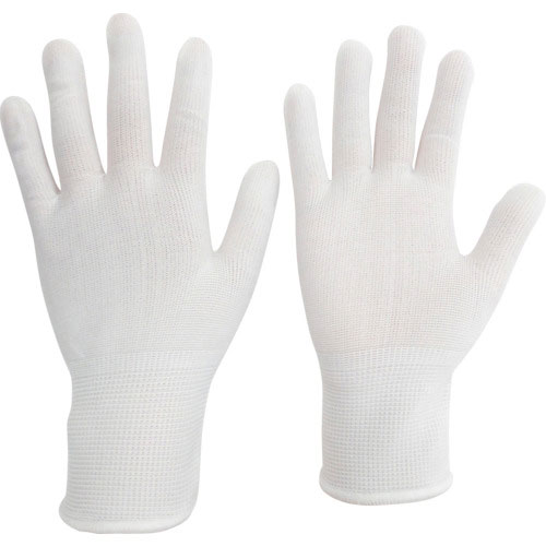 ミドリ安全　ポリエステル手袋　（ノンコート）１０双入　Ｓ＿