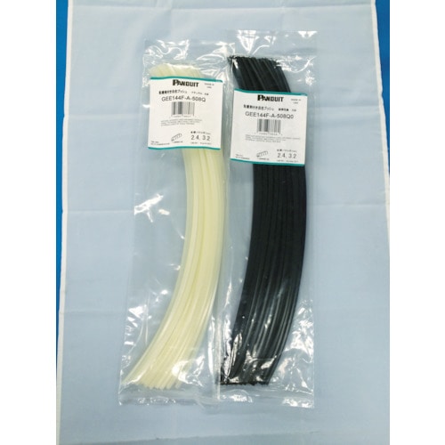 パンドウイット　粘着剤付自在ブッシュ　スリットあり　少量パックナチュラル　２５本＿