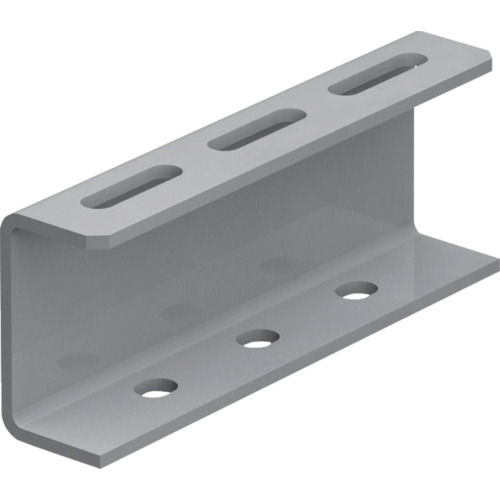 ＴＲＵＳＣＯ　配管支持用チャンネルブラケット　７５型　スチール　Ｌ２００＿