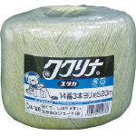 ユタカ　荷造り紐　ジュート麻玉　＃１４　３本×５２０ｍ＿