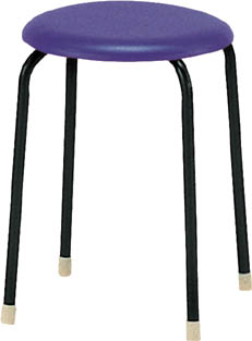 ＴＲＵＳＣＯ　丸イス　塗装脚　３２０ＸＨ４４５＿