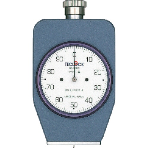 テクロック　ゴム・プラスチック硬度計＿