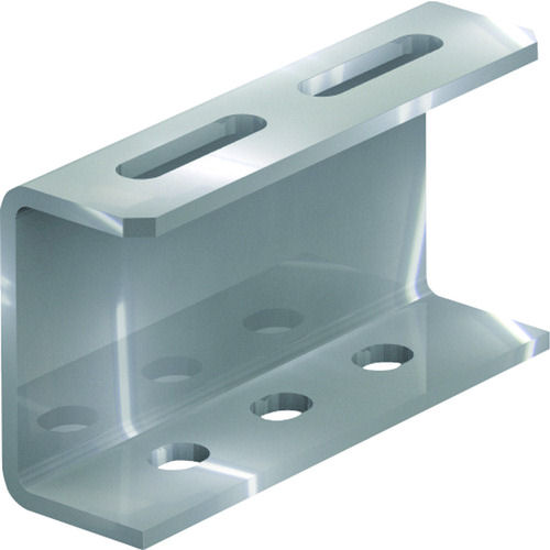 ＴＲＵＳＣＯ　配管支持用チャンネルブラケット　７５型　ステンレス　Ｌ１４０＿