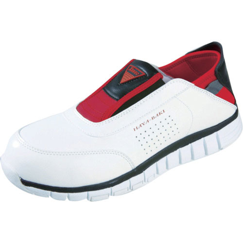 ジーベック　セフティシューズ　８５１２８　ホワイト　２６．５ＣＭ＿