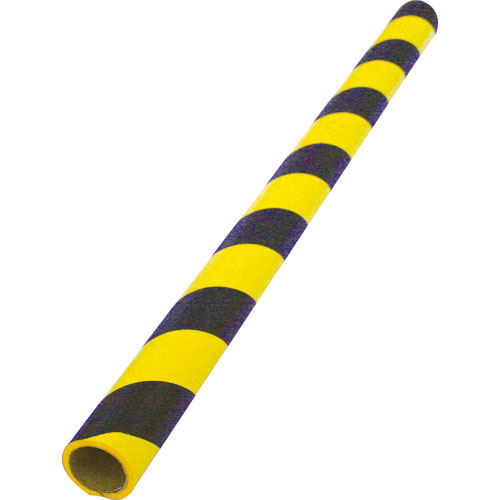 ＴＲＵＳＣＯ　安心クッション　丸型１７ｍｍＸ９００ｍｍ　トラ柄　黄／黒＿