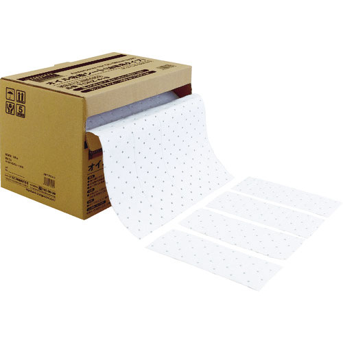 ＴＲＵＳＣＯ　油吸着シート　油専用　ミシン目入り　（１巻入）＿