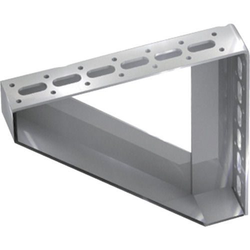 ＴＲＵＳＣＯ　配管支持用対面兼用三角ブラケット　ステンレス　２１０Ｘ２１０＿