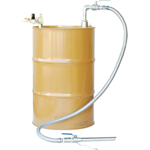 アクアシステム　吐出専用　ＳＵＳ製エア式ドラムポンプ　セパレート型＿