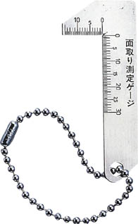 ＴＲＵＳＣＯ　面取測定ゲージ＿
