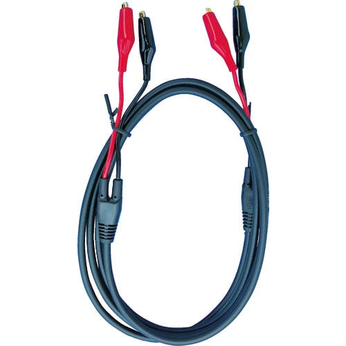 テイシン　電機　同軸テストリード１．５ｍ　シールドクリップＭ（金めっき）両端付＿