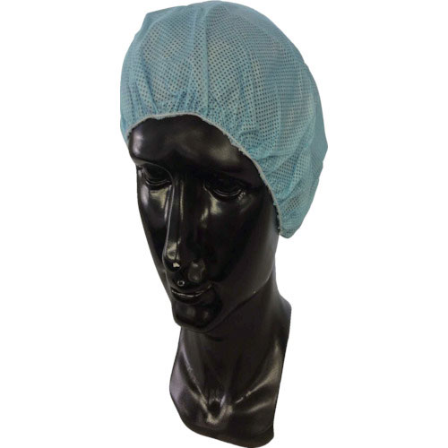 東京メディカル　でんでん帽（帯電タイプ）　ブルー　標準丸型　　（５０枚入）＿