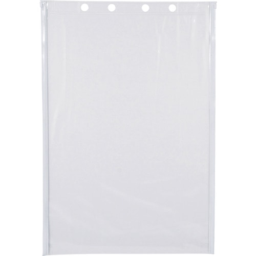 シンワ　クリアケースＡ２縦　ファスナー付＿