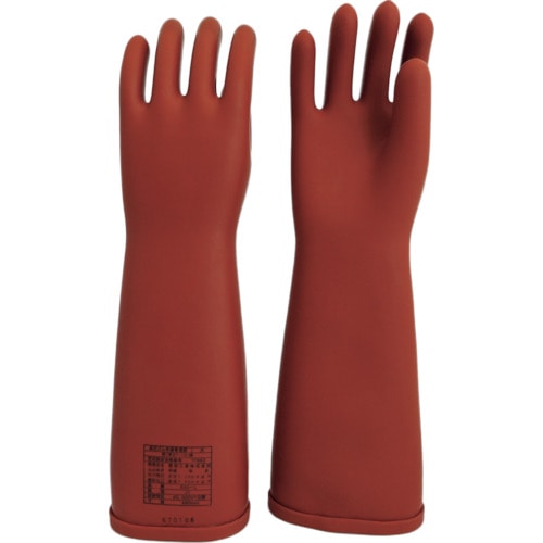 ワタベ　電気用ゴム手袋　普通型　大＿