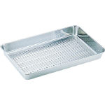 スギコ　ステンレス水切バット　４枚取　３６８×５７６×６４＿