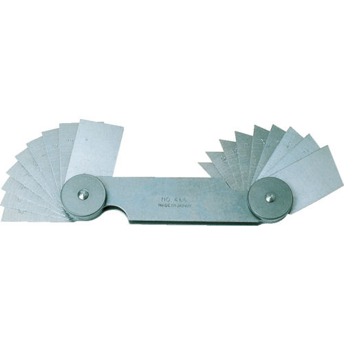 ＴＲＵＳＣＯ　アングルゲージ　測定範囲１－４５°１８枚組＿