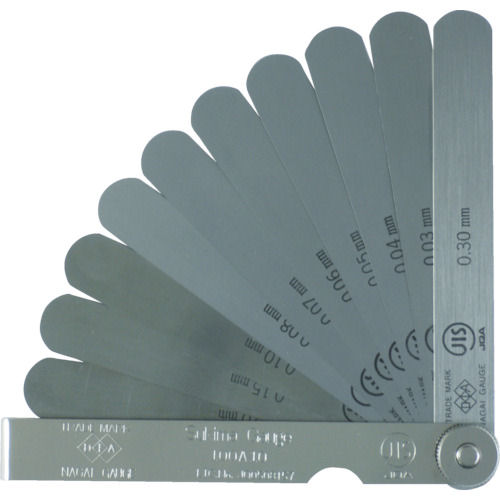 ＤＩＡ　ＪＩＳ規格すきまゲージ１００Ａ１２＿