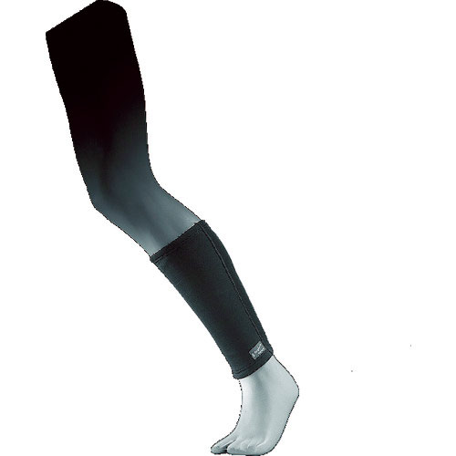 おたふく　発熱防風　レッグウォーマー　ブラック　Ｍ＿