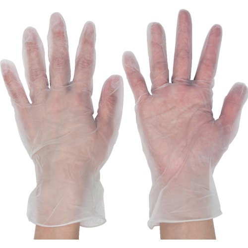 サラヤ　プラスチック手袋粉無１００枚入　Ｍ＿
