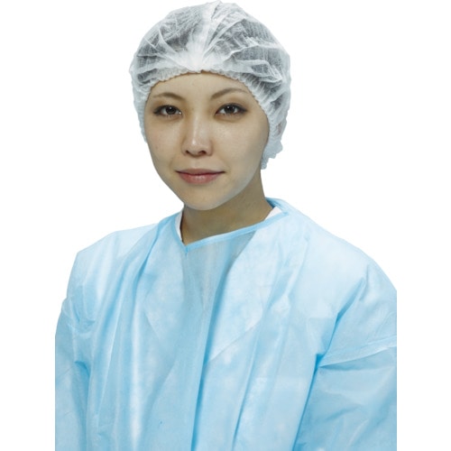 クレシア　プロテクガード　ディスポキャップ　ホワイト　（１００枚入）＿