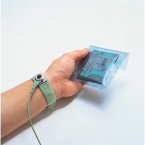 ＨＯＺＡＮ　ＥＳＤバッグ　非帯電袋　３００×４５０　ブルー　１Ｐｋ（袋）＝１０枚＿