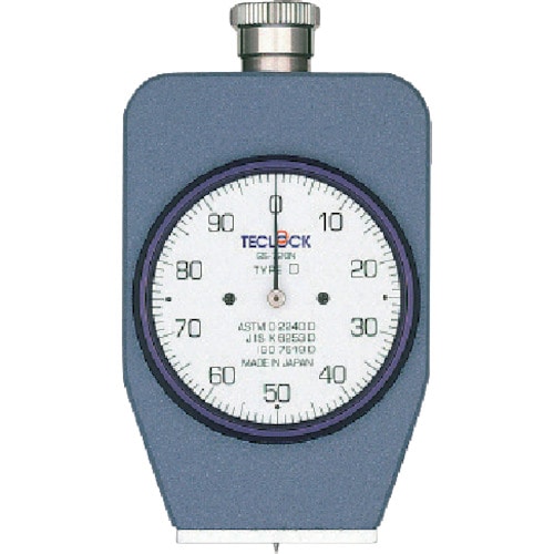テクロック　ゴム・プラスチック硬度計＿