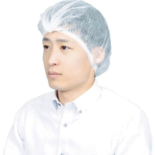 ＴＲＵＳＣＯ　使い捨てキャップ　ホワイト　（５００枚入）＿