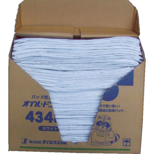 ＴＣ　オイルドライパッド（４３ｃｍ×４８ｃｍ×１００枚）　ホワイト＿