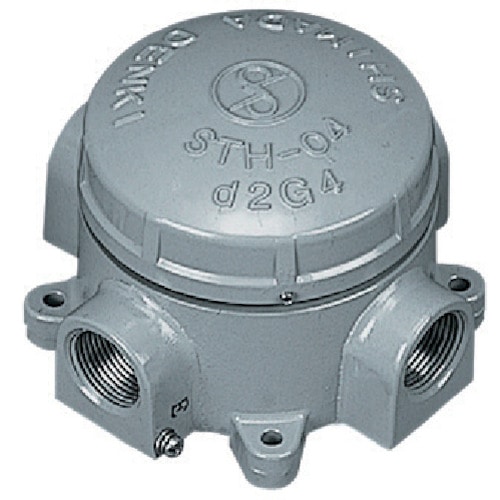 島田　アルミニウム合金鋳物　耐圧防爆構造ターミナルボックス（三方向）＿