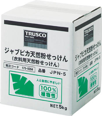 ＴＲＵＳＣＯ　ジャプピカ天然粉せっけん　５ｋｇ＿