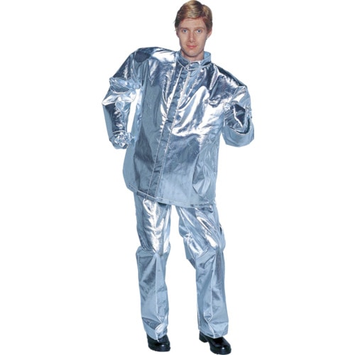 日本エンコン　全アルミ耐熱服　上衣　Ｌ＿