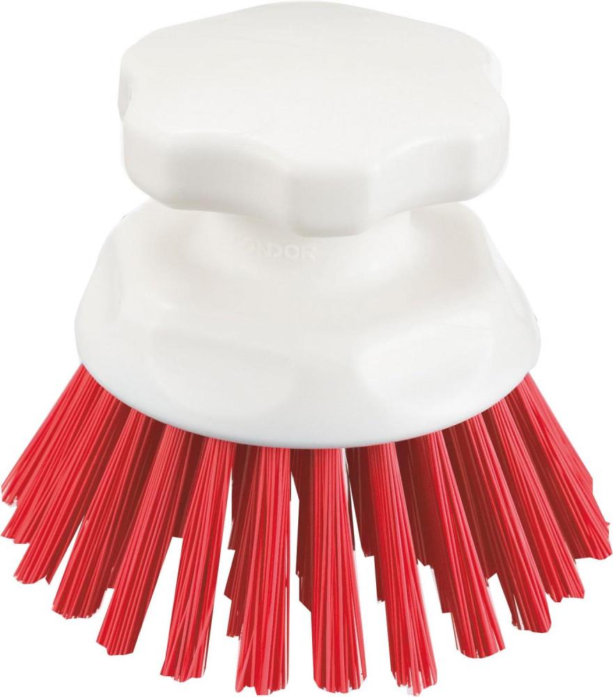 ＨＧ　ハンドブラシ丸型レッド