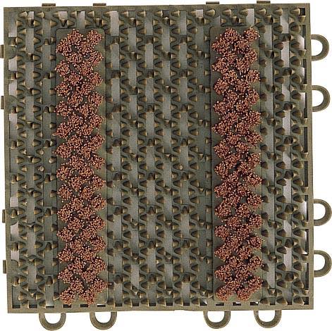 エバックブラシハードマットＹＬ（本駒）ブラウン