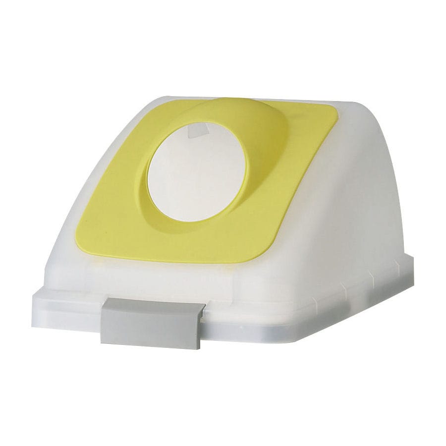 リサイクルトラッシュ　ＳＫＬ－３５（丸穴蓋）イエロー