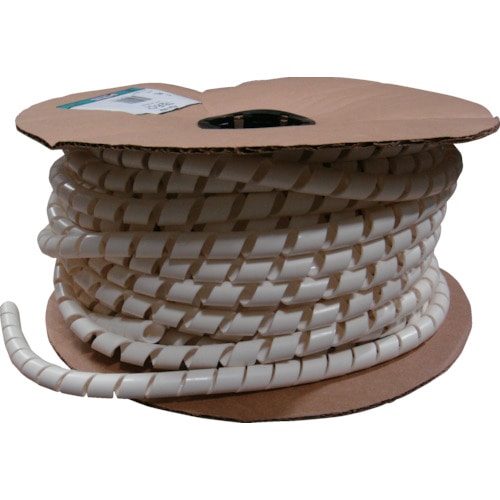 パンドウイット　スパイラルラッピング　難燃性ポリエチレン（ＵＬ９４Ｖ－２）　白＿