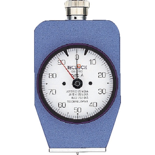 テクロック　ゴム・プラスチック硬度計＿