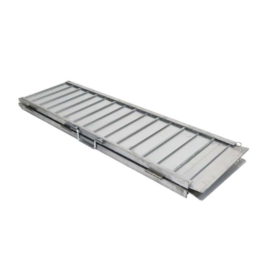 アルミス　折りたたみ式アルミスロープ　長さ１２２２ｍｍ　ＡＳＰ－１２２７２