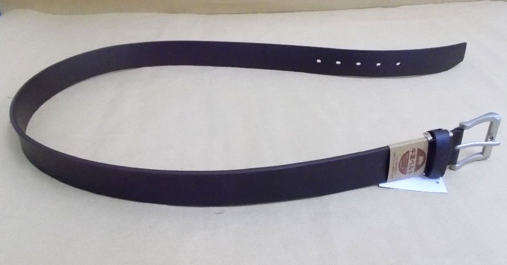 牛革ベルト　３５ｍｍ　ブラウン