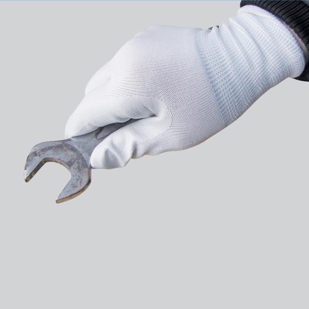 你的品牌名　Ｋ＋ＷＯＲＫＳ　ニトリル背抜き手袋　１０枚組　Ｓ